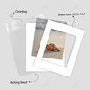 image:imageGolden State Art 25 Pack Black Photo Mat 12x12 For 8x8 MatteBackingsBags  4Ply Thick PreCut Mat 75x75 Opening White Core Bevel Cut AcidFree For Photo Art Poster or Print Display Mats MattesWhite