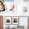 image:imageGolden State Art 25 Pack Black Photo Mat 12x12 For 8x8 MatteBackingsBags  4Ply Thick PreCut Mat 75x75 Opening White Core Bevel Cut AcidFree For Photo Art Poster or Print Display Mats MattesWhite
