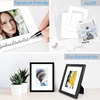 image:imageGolden State Art 25 Pack Black Photo Mat 12x12 For 8x8 MatteBackingsBags  4Ply Thick PreCut Mat 75x75 Opening White Core Bevel Cut AcidFree For Photo Art Poster or Print Display Mats MattesWhite