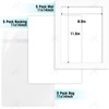 image:imageGolden State Art 25 Pack Black Photo Mat 12x12 For 8x8 MatteBackingsBags  4Ply Thick PreCut Mat 75x75 Opening White Core Bevel Cut AcidFree For Photo Art Poster or Print Display Mats MattesWhite