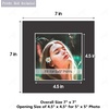 image:imageGolden State Art Pack of 10 8x8 for 4x4 White Picture Photo Mats  With 35x35 Opening for 4x4 Photos Prints Bevel Cut Acid Free White Core Frame MattesBlack