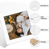 image:imageGolden State Art Pack of 10 8x8 for 4x4 White Picture Photo Mats  With 35x35 Opening for 4x4 Photos Prints Bevel Cut Acid Free White Core Frame MattesWhite