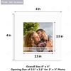 image:imageGolden State Art Pack of 10 8x8 for 4x4 White Picture Photo Mats  With 35x35 Opening for 4x4 Photos Prints Bevel Cut Acid Free White Core Frame MattesWhite