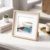 image:imageGolden State Art Pack of 10 8x8 for 4x4 White Picture Photo Mats  With 35x35 Opening for 4x4 Photos Prints Bevel Cut Acid Free White Core Frame MattesWhite