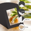 image:imageGolden State Art Pack of 10 White 12x16 Picture Mats Cut for 8x12 Photos  Bevel Cut Acid Free 4ply Thickness White Core  Great for Pictures Photos Frames Artworks PrintsBlack