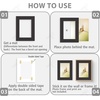 image:imageGolden State Art Pack of 10 White 12x16 Picture Mats Cut for 8x12 Photos  Bevel Cut Acid Free 4ply Thickness White Core  Great for Pictures Photos Frames Artworks PrintsBlack