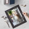 image:imageGolden State Art Pack of 10 White 12x16 Picture Mats Cut for 8x12 Photos  Bevel Cut Acid Free 4ply Thickness White Core  Great for Pictures Photos Frames Artworks PrintsBlack