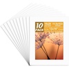 image:imageGolden State Art Pack of 10 White 12x16 Picture Mats Cut for 8x12 Photos  Bevel Cut Acid Free 4ply Thickness White Core  Great for Pictures Photos Frames Artworks PrintsWhite
