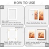 image:imageGolden State Art Pack of 10 White 12x16 Picture Mats Cut for 8x12 Photos  Bevel Cut Acid Free 4ply Thickness White Core  Great for Pictures Photos Frames Artworks PrintsWhite