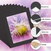 image:imageGolden State Art Pack of 10 White 12x16 Picture Mats Cut for 8x12 Photos  Bevel Cut Acid Free 4ply Thickness White Core  Great for Pictures Photos Frames Artworks PrintsBlack