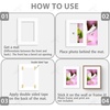 image:imageGolden State Art Pack of 10 White 12x16 Picture Mats Cut for 8x12 Photos  Bevel Cut Acid Free 4ply Thickness White Core  Great for Pictures Photos Frames Artworks PrintsWhite
