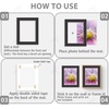 image:imageGolden State Art Pack of 10 White 12x16 Picture Mats Cut for 8x12 Photos  Bevel Cut Acid Free 4ply Thickness White Core  Great for Pictures Photos Frames Artworks PrintsBlack