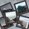 image:imageGolden State Art Pack of 5 White 12x12 Picture Mats for 8x8 Photos  Fits for 75x75 Openings White Core Bevel Cut Acid Free 4Ply Thickness Photo MatBlack