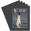 image:imageGolden State Art Pack of 5 White 12x12 Picture Mats for 8x8 Photos  Fits for 75x75 Openings White Core Bevel Cut Acid Free 4Ply Thickness Photo MatBlack