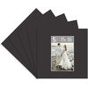 image:imageGolden State Art Pack of 5 White 12x12 Picture Mats for 8x8 Photos  Fits for 75x75 Openings White Core Bevel Cut Acid Free 4Ply Thickness Photo MatBlack