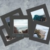 image:imageGolden State Art Pack of 5 White 12x12 Picture Mats for 8x8 Photos  Fits for 75x75 Openings White Core Bevel Cut Acid Free 4Ply Thickness Photo MatBlack