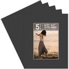 image:imageGolden State Art Pack of 5 White 12x12 Picture Mats for 8x8 Photos  Fits for 75x75 Openings White Core Bevel Cut Acid Free 4Ply Thickness Photo MatBlack