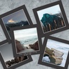 image:imageGolden State Art Pack of 5 White 12x12 Picture Mats for 8x8 Photos  Fits for 75x75 Openings White Core Bevel Cut Acid Free 4Ply Thickness Photo MatBlack