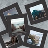 image:imageGolden State Art Pack of 5 White 12x12 Picture Mats for 8x8 Photos  Fits for 75x75 Openings White Core Bevel Cut Acid Free 4Ply Thickness Photo MatBlack