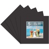 image:imageGolden State Art Pack of 5 White 12x12 Picture Mats for 8x8 Photos  Fits for 75x75 Openings White Core Bevel Cut Acid Free 4Ply Thickness Photo MatBlack