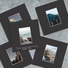 image:imageGolden State Art Pack of 5 White 12x12 Picture Mats for 8x8 Photos  Fits for 75x75 Openings White Core Bevel Cut Acid Free 4Ply Thickness Photo MatBlack