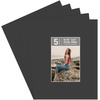 image:imageGolden State Art Pack of 5 White 12x12 Picture Mats for 8x8 Photos  Fits for 75x75 Openings White Core Bevel Cut Acid Free 4Ply Thickness Photo MatBlack