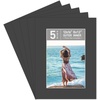 image:imageGolden State Art Pack of 5 White 12x12 Picture Mats for 8x8 Photos  Fits for 75x75 Openings White Core Bevel Cut Acid Free 4Ply Thickness Photo MatBlack