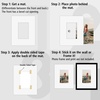 image:imageGolden State Art Pack of 5 White 12x12 Picture Mats for 8x8 Photos  Fits for 75x75 Openings White Core Bevel Cut Acid Free 4Ply Thickness Photo MatWhite