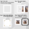 image:imageGolden State Art Pack of 5 White 12x12 Picture Mats for 8x8 Photos  Fits for 75x75 Openings White Core Bevel Cut Acid Free 4Ply Thickness Photo MatWhite