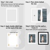 image:imageGolden State Art Pack of 5 White 12x12 Picture Mats for 8x8 Photos  Fits for 75x75 Openings White Core Bevel Cut Acid Free 4Ply Thickness Photo MatWhite