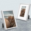 image:imageGolden State Art Pack of 5 White 12x12 Picture Mats for 8x8 Photos  Fits for 75x75 Openings White Core Bevel Cut Acid Free 4Ply Thickness Photo MatWhite