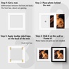 image:imageGolden State Art Pack of 5 White 12x12 Picture Mats for 8x8 Photos  Fits for 75x75 Openings White Core Bevel Cut Acid Free 4Ply Thickness Photo MatWhite