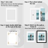 image:imageGolden State Art Pack of 5 White 12x12 Picture Mats for 8x8 Photos  Fits for 75x75 Openings White Core Bevel Cut Acid Free 4Ply Thickness Photo MatWhite