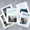 image:imageGolden State Art Pack of 5 White 12x12 Picture Mats for 8x8 Photos  Fits for 75x75 Openings White Core Bevel Cut Acid Free 4Ply Thickness Photo MatWhite