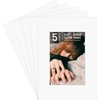 image:imageGolden State Art Pack of 5 White 12x12 Picture Mats for 8x8 Photos  Fits for 75x75 Openings White Core Bevel Cut Acid Free 4Ply Thickness Photo MatWhite