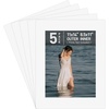image:imageGolden State Art Pack of 5 White 12x12 Picture Mats for 8x8 Photos  Fits for 75x75 Openings White Core Bevel Cut Acid Free 4Ply Thickness Photo MatWhite
