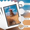 image:imageGolden State Art White Over Black Double Mat  16x20 for 11x14 10Pack  Bevel Cut Acid Free 8Ply Thickness Signature Friendly  Great for Photos Pictures Events Frames Prints5x7 for 4x6