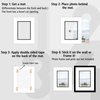 image:imageGolden State Art White Over Black Double Mat  16x20 for 11x14 10Pack  Bevel Cut Acid Free 8Ply Thickness Signature Friendly  Great for Photos Pictures Events Frames Prints8x10 for 5x7