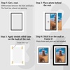 image:imageGolden State Art White Over Black Double Mat  16x20 for 11x14 10Pack  Bevel Cut Acid Free 8Ply Thickness Signature Friendly  Great for Photos Pictures Events Frames Prints5x7 for 4x6