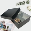 image:imageLineco 4x6 Photo Storage Box Archival Pictures Organizer 155x12x5  AcidFree Organizer with Removable Lid Holds up to 1700 of 4 x 6 Photograph Store amp Preserve Prints Documents Negatives155 x 12 x 5