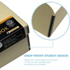 image:imageLineco 4x6 Photo Storage Box with 12 AcidFree Envelope 55x75x11 Black  Holds Up to 1000 35 x 5 or 4 x 6 Pictures Metal Edge Archival Organizer for Cards Prints Stickers Stamps SeedsTan