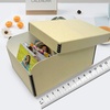 image:imageLineco 4x6 Photo Storage Box with 12 AcidFree Envelope 55x75x11 Black  Holds Up to 1000 35 x 5 or 4 x 6 Pictures Metal Edge Archival Organizer for Cards Prints Stickers Stamps SeedsTan