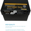 image:imageLineco 4x6 Photo Storage Box with 12 AcidFree Envelope 55x75x11 Black  Holds Up to 1000 35 x 5 or 4 x 6 Pictures Metal Edge Archival Organizer for Cards Prints Stickers Stamps SeedsBlack