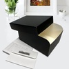 image:imageLineco 4x6 Photo Storage Box with 12 AcidFree Envelope 55x75x11 Black  Holds Up to 1000 35 x 5 or 4 x 6 Pictures Metal Edge Archival Organizer for Cards Prints Stickers Stamps SeedsBlack