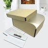 image:imageLineco 4x6 Photo Storage Box with 12 AcidFree Envelope 55x75x11 Black  Holds Up to 1000 35 x 5 or 4 x 6 Pictures Metal Edge Archival Organizer for Cards Prints Stickers Stamps SeedsTan