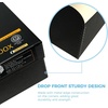 image:imageLineco 4x6 Photo Storage Box with 12 AcidFree Envelope 55x75x11 Black  Holds Up to 1000 35 x 5 or 4 x 6 Pictures Metal Edge Archival Organizer for Cards Prints Stickers Stamps SeedsBlack