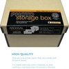 image:imageLineco 4x6 Photo Storage Box with 12 AcidFree Envelope 55x75x11 Black  Holds Up to 1000 35 x 5 or 4 x 6 Pictures Metal Edge Archival Organizer for Cards Prints Stickers Stamps SeedsTan