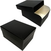image:imageLineco 4x6 Photo Storage Box with 12 AcidFree Envelope 55x75x11 Black  Holds Up to 1000 35 x 5 or 4 x 6 Pictures Metal Edge Archival Organizer for Cards Prints Stickers Stamps SeedsBlack