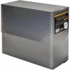image:imageLineco Archival Document Storage Box 125 x 105 x 5 Gray  AcidFree 12 Letter Sized File Folders Included Organizer for Prints Photos PapersBlue Gray
