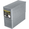 image:imageLineco Archival Document Storage Box Gray 155 x 105 x 5  LegalSized Metal Edge AcidFree Boxboard Case Organize Files Prints PhotosGray